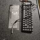 AULA WIN68 HE Mechanical Gaming Keyboard 60%, Hall Effect Magnetic Switch, Fast Trigger Mode Adjustable Actuation, 8000Hz Polling Rate, RGB Backlit, Wired Black Keyboard for Laptop/PC Gamer (Black-standard version)