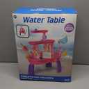 Hugut Upgraded 3-Tier Sand Water Table Outdoor Sensory Play Table for Kids, Ideal Gift for Backyard Summer Fun
