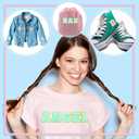 Jutom 104 Pcs Self Adhesive Chenille Iron on Letter Patches Letter Chenille Stick on Embroidered Patch for Clothing Jackets Backpacks Hats(Classic,Pink, Sky Blue)