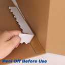 CRUGLA 10x10x10 Shipping Boxes 15 Pack, Brown Corrugated Cardboard Boxes with Side-Lock and Pre-Applied Double-Sided Tape, Easy Assemble Packing Mailer Boxes for Small Business Shipping