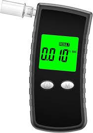 2026 Upgraded Breathalyzer,Breathalyzers for Alcohol with LCD Digital Display,Alcohol Breathalyzer Tester for Home Use,Portable Breathalyzer with 10 Mouthpieces and Carrying Case