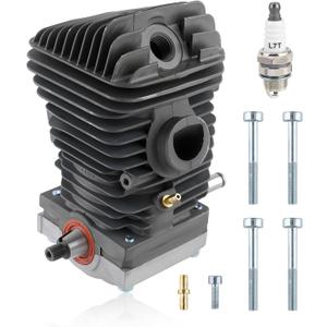 Carbhub 42.5mm Cylinder Assembly for STIHL 023 025 MS230 MS250 Chainsaw with Spark Plug Replacement Crankcase Connector