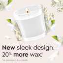 Glade 1-Wick Scented Candle Jar, Clean Linen, Air Freshener Infused with Essential Oils, 4.08 Oz, 2 Count