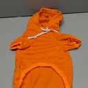 Warm Dog Winter Clothes Cute Fruit Dog Coat Hoodies Fleece Pet Dogs Costume Jacket for French Bulldog Chihuahua Ropa para Perro(Orange,XL)