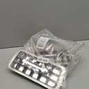 Stainless Steel Ice Cube Trays, 18-Slot Detachable & Easy-Release Freezer Tray, Dishwasher Safe Silicone Mold for Home, Bar, Kitchen  Fast & Clean Cubes