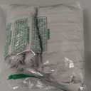 WARMDERN King Boho Duvet Cover Set, Light Grey Striped Microfiber 3pcs Bedding, Zipper Closure, Tufted Bohemian Design, Ultra Soft, Machine Washable