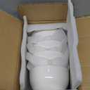 DOWAN 5.8" Deep Soup Bowls & Cereal Bowls - 30 Ounces Large Bowls Set of 4 for Kitchen - White Ceramic Bowls for Cereal, Soup, Oatmeal, Salad, Ramen, Noodle, Rice - Dishwasher & Oven Safe