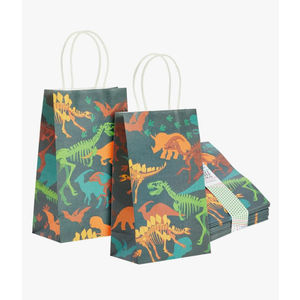 6 x 9 Dinosaurs Gift Bags, 50 Count