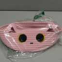 Small Storage Cat Basket, Pinks Cotton Rope Woven Basket for Nursery With Ears Toy Organizer Baskets for Gift, Cat Dog Bin Toys 8.54.5 inches