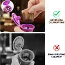 Pro Mael 360 Count Disposable K Cup Filters, Coffee Filter Paper for Keurig Brewers Single Serve 1.0 and 2.0, Use with Reusable K Cup Pods (White)