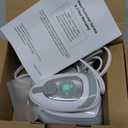 BEAUTURAL Mini Travel Steam Iron for Clothes with Dual Voltage, Temperature Control, Non-Stick Soleplate and Cord Storage, Ideal for Sewing, Quilting and Handcraft (White)