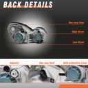 for 2002-2005 Hyundai Sonata Projector Headlights Chrome
OE 921013D050/921023D050, Halogen, W/O bulbs, Waterproof, Plug & Play
