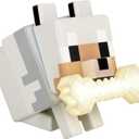 Paladone Minecraft Wolf GloBuddies 3D Colour Changing Light, Officially Licensed LED Night Lamp, Tap to Change Colour, Gaming Merchandise, Battery Powered