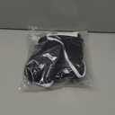 Herseas Women's One Shoulder Bikini Sets Color Block Trim Ruffle Hem Swimsuits Elegant Bathing Suits (Black, XS)