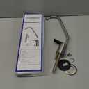 Hydronix LF-BLRAG-BN Long Reach RO Reverse Osmosis or Filtered Water Faucet, Brushed Nickel w/Air Gap