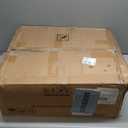 Counter Height Bar Stools, 26" H Backless Bar Stools Set of 4, Upholstered Faux Leather Kitchen Counter Stools, Mid Century Modern, Kitchen Island Home Bar, Pub, Black Blue