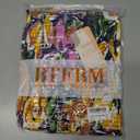 BTFBM Womens Spring 2026 Casual Maxi Dresses Short Sleeve Smocked Tiered Floral Boho Long Beach Dress with Pockets (Yellow, XXL)