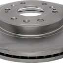 ACDelco Silver 18A1705A (19241834) Non-Coated Front Disc Brake Rotor