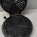 Mueller Heart 5 Waffle Maker, Waffle Iron, Adjustable Browning Control & Nonstick, Cool Touch Handle, Easy to Clean, Small Kitchen Appliances
