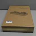 Vailando Storage Containers, 6 Inches Tall 60L Underbed Storage Bins with Sturdy Handles and Sidewalls, Closet Organizer for Clothes, Blankets, Seasonal Items, Beige, 2-Pack