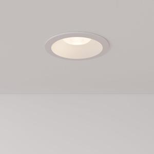 Inspira 3in White LED Recessed Ceiling Light, Round Canless Downlight Kit with Selectable 5CCT Color Temperature & Full Range Dimmer, 1200LM Brightness, 14W, ETL, IC & IP44 Wet Rated