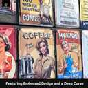 Vintage Tin Sign - GROUP THERAPY - Bar Signs for Man Cave, Drinking Signs, Metal Vintage, Funny Bar Signs, 12x8