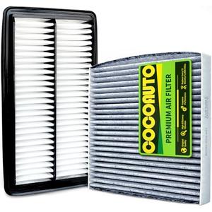 COCOAUTO Engine & Cabin Air Filter Kit for Honda Odyssey 2018 2019 2020 2021 2022 2023 2024 2025 2026, Replace 172205J6A10, XA10486, CF11182, 80292-TF0-G01