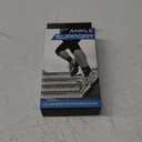 ABIRAM Ankle Brace for Women & Men, Ankle Compression Sleeve, Foot Sleeve with Wrap, Ankle Support, Foot Support for Sprained Foot & Arch, Plantar Fasciitis Relief Socks, Achilles Tendonitis (Medium, Black)