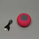 Waterproof Bluetooth Shower Speaker Portable Wireless Water-Resistant Speaker Suction Cup,Built-in Mic Gifts for Kids Speakerphone for iPhone Phone Tablet Bathroom Kitchen - Pink