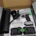 Leaf Blower Cordless with Battery and Charger,1000,000 RPM, 395CFM 1000G Power, Lightweight Handheld Design, Extended Nozzle,Blower for Patio Cleaning,Car Blowing Water, Blowing Leaves and Dust