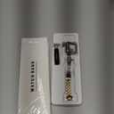 Slim Watch Band Compatible with Apple Watch 41mm 45mm 42mm 44mm 40mm 38mm Metal Stainless Steel Watchband Suitable for iWatch 10/9/8/7/6/5/4/3/2/1/SE Series Women Luxury Strap (Silver and Gold)