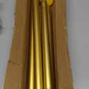 Gold Shower Curtain Rod 31 to 80 Inch,1 Inch Diameter Adjustable Spring Tension Stainless Steel Telescoping Rod,Easy Install,No Rust