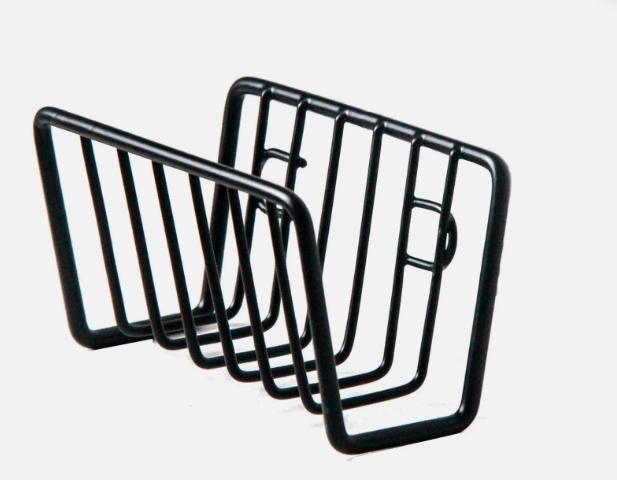 Stainless Steel Sink Sponge Holder Drain Rack Kitchen Organizer (BLACK, XLARGE)