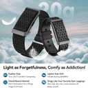 EnergyPort Fitness Tracker,Wearable Health Smart Bracelet Band with Blood Oxygen 170+ Sport Mode 60-Day Battery,Lifetime Membership,Activity Tracking Heart Rate Sleep Monitor for Android iOS,2 Bands