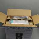 CASABREWS CM5418 Espresso Machine 20 Bar, Stainless Steel Espresso Maker with Milk Frother, Compact Cappuccino Machine for Home, Espresso Coffee Machine, Gift for Her, Gift for Family, Black