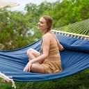SUNCREAT Hammocks Replacement Hammock for Stand, 475 lbs Capacity, Two Person Backyard Hammock for Outside, Navy