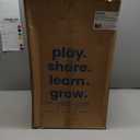 ECR4Kids SoftZone Tree Stump Stool Set, Flexible Seating, Chocolate, 3-Piece