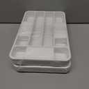 2 x Kitsure Cutlery Drawer Organiser for Kitchen - Adjustable Cutlery Tray for Effortless Utensil Sorting, Versatile Kitchen Storage & Organisation Solution, 12.13" x 1.54" x 8.07"~13.90", White (Medium)