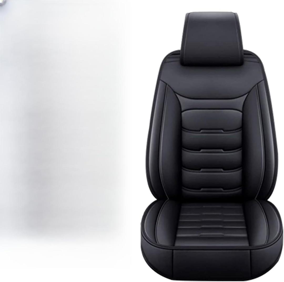 Car Seat Covers for Nissan Patrol GR Y61 2004-2013, Full Set Leather Auto Seat Cushion Covers Front Rear Seat Protector with Airbag Waterproof Adjustable Removable Interiors Accessories (normal)