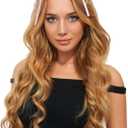 Cat Halloween Costume Accessory 5 Pcs Set with Ears Headband Paws Gloves Bow Tie Tail for Adults Animal Costume Bear,Mouse (Black)