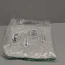 Ella Light Green Cotton Tablecloth 60" x84 Rectangular Block Print Holiday Table Cover Floral Cotton Tablecloth for Kitchen or Dining Room, 1 Pc