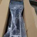 EAST OAK 1500W Electric Patio Heater, Indoor/Outdoor Standing Heater with Nano Glass-Ceramic, Fast Heat, Waterproof, 3 Modes, 24H Timer, Safety Tip-Over & Overheat Protection (Black)