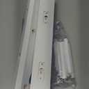 TIOPGHAD 2 Pack Small Vertical Coat Rack Wall Mount, Bamboo Coats Hooks Clothes Holder Hanger for Wall Coat Hat Jacket Clothing Bathroom Robes Entryway(White)