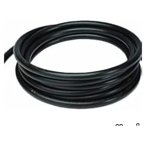 New World Gas Products 3/8-Inch Propane and Natural Gas Hose Assembly with 3/8-Inch Male Pipe Thread X 3/8-Inch Female Pipe Flare, 25ft