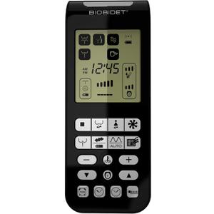 Bio Bidet by Bemis BB2000 Black | Bidet Wireless Remote Control for Smart Toilet Seat Convenient Adjustable Settings