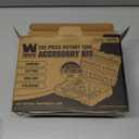 WEN 230282A 282-Piece Rotary Tool Accessory Kit with Carrying Case