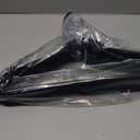 HOUSE DAY Black Velvet Hangers 60 Pack, Non Slip Clothes Felt Hanger Heavy Duty for Coat, Premium Slim Space Saving Suit Hangers for Closet Organizer, 360 Rotating Silver Hook