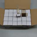 24 Pack E12 Dimmable 60W Equivalent LED Chandelier Light Bulbs, 4.5W Clear 5000K Daylight White 500LM B11 Vintage Filament Candle Light