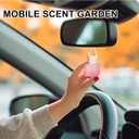 2 x 3 Pack Car Air Fresheners Fruit-Citrus-Linen, Hanging and Vent Clips 2 in 1 Long Lasting Freshener for Car And Women, car accessories