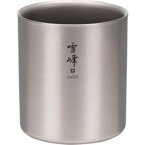 Snow Peak Titanium H450 Stacking Mug, TW-122, Premium Titanium, Made in Japan, Ultralight for Camping, Backpacking Everyday Use (Silver) Snow Peak Titanium H450 Stacking Mug, TW-122, Premium Titanium, Made in Japan, Ultralight for Camping, Backpacking Everyday Use (Silver)